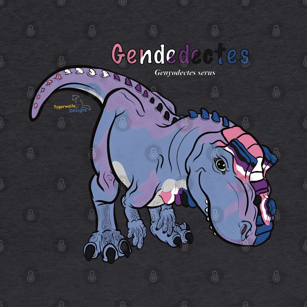 Gendodectes/Genyodectes Text - Genderfluid Pride by tygerwolfe